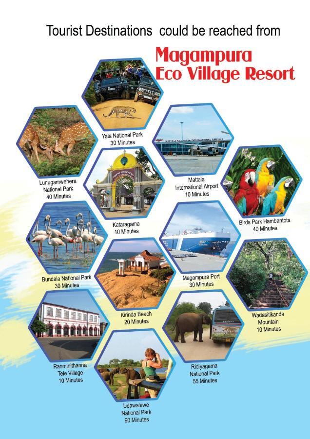 Magampura Eco Village Tissamaharama Dış mekan fotoğraf